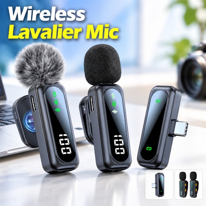 Magnetic Lavalier Microphone Clip On - J21 개인 맞춤형 디자인의 자석식 디지털