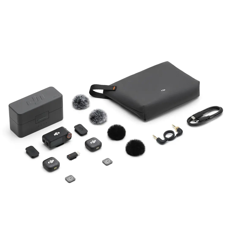 Charging Case For Wireless Microphones - DJI Mic 3 (송신기 2개 +