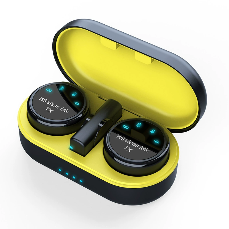 Wireless Mic For Smartphone Video Recording - 새로운 자석식 무선 라발리에 마이크, 노이즈