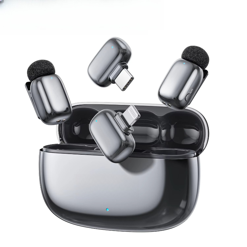 Wireless Mic For Smartphone Video Recording - 미니 2 무선 핀 마이크, AI