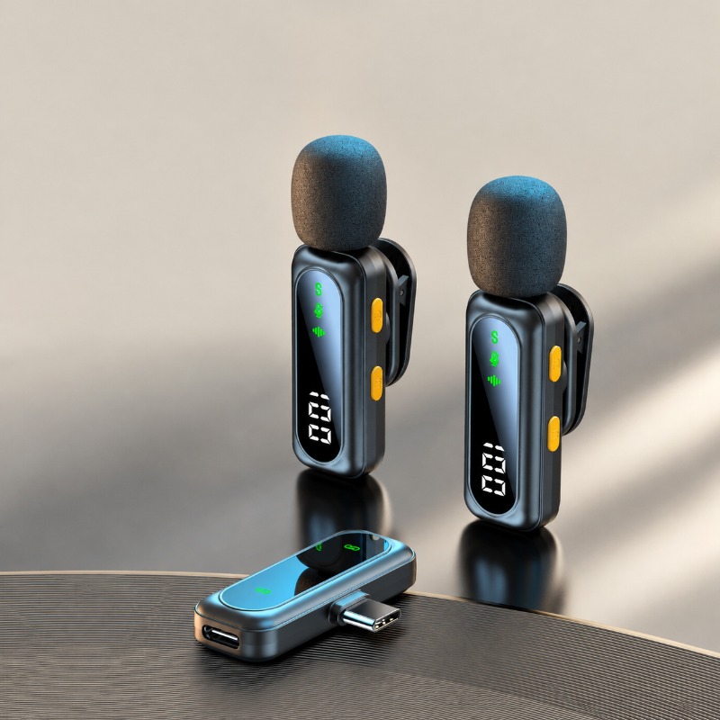 J21 개인 맞춤형 디자인의 자석식 디지털 디스플레이  - Magnetic Lavalier Microphone Clip On 리뷰 및 가격
