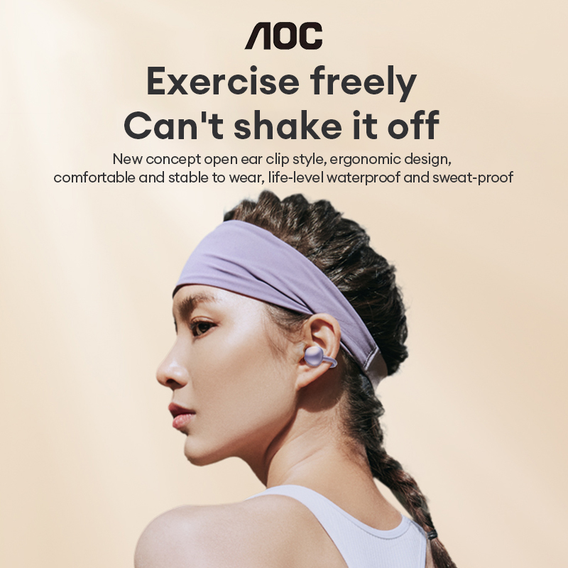 AOC ACD2544 무선 블루투스 이어클립 이어버드  - Charging Case For Wireless Microphones 리뷰 및 가격
