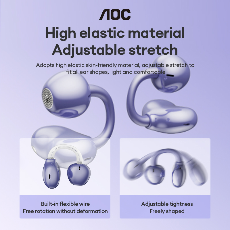 AOC ACD2544 무선 블루투스 이어클립 이어버드  - Charging Case For Wireless Microphones 리뷰 및 가격