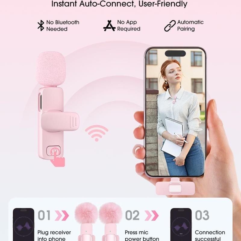 새로운 K9 플러그 앤 플레이 무선 마이크, 스마트폰  - Wireless Mic For Smartphone Video Recording 리뷰 및 가격