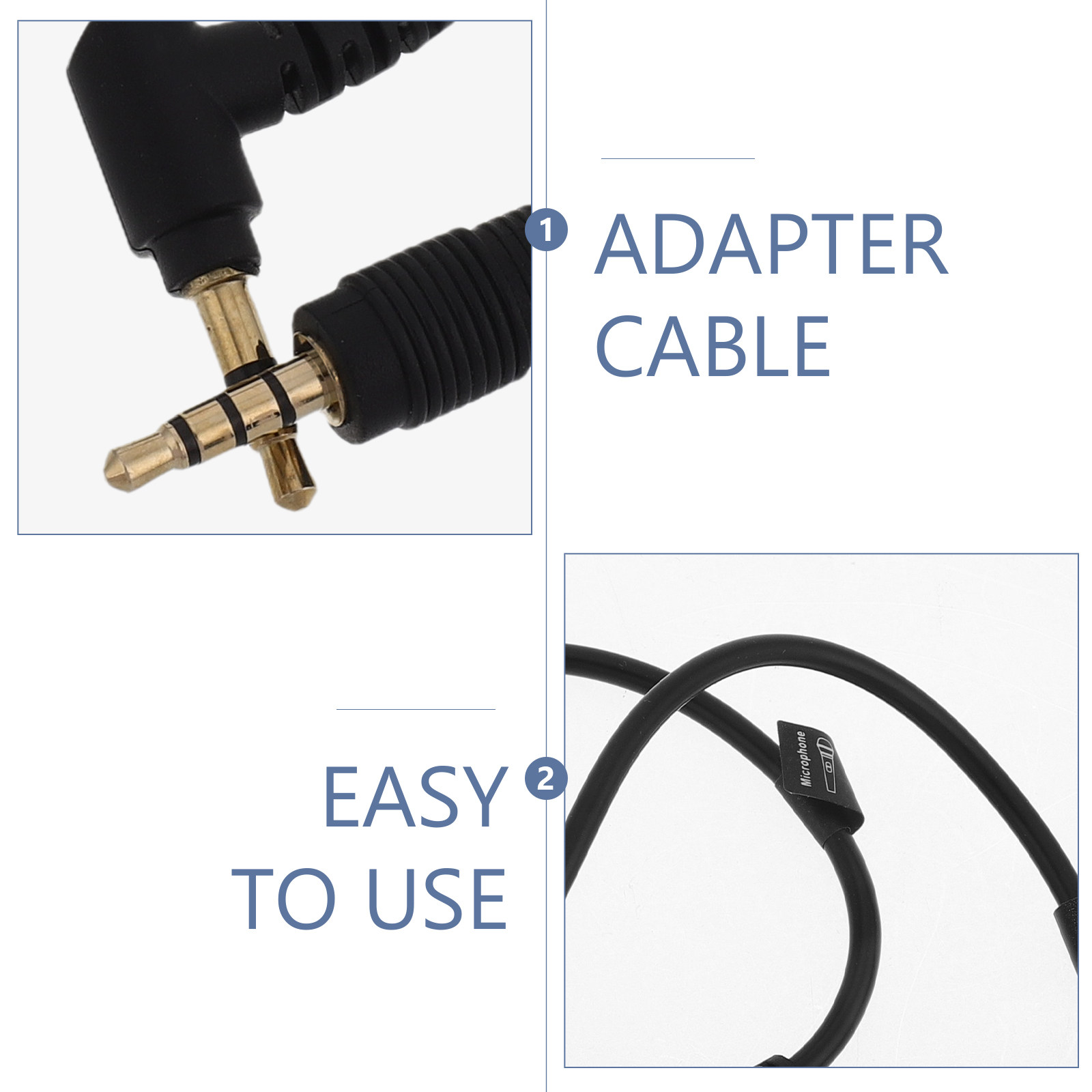 컴퓨터, DSLR 카메라, 스마트폰, 마이크 변환용 3 - 3.5Mm Trs To Trrs Adapter Audio Cable 리뷰 및 가격