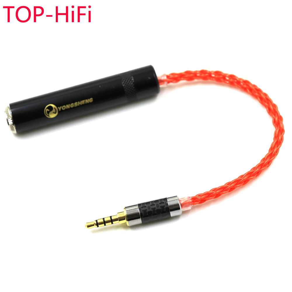 TOP-HiFi UPOCC-단결정 실버 도금 TRRS  - 3.5Mm Trs To Trrs Adapter Audio Cable 리뷰 및 가격
