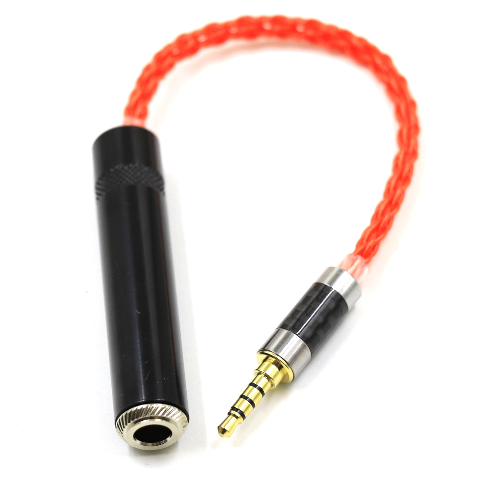 TOP-HiFi UPOCC-단결정 실버 도금 TRRS  - 3.5Mm Trs To Trrs Adapter Audio Cable 리뷰 및 가격