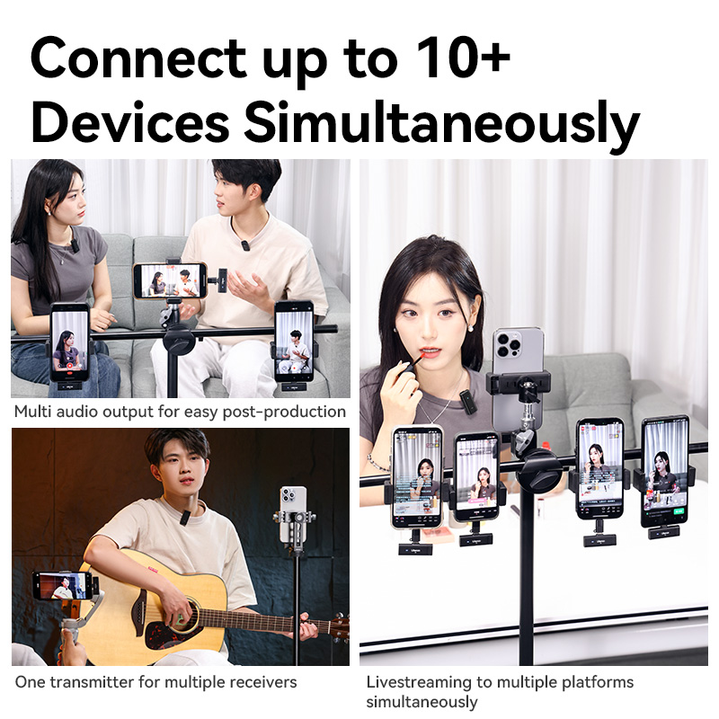Ulanzi 듀얼 채널 무선 라발리에 마이크, 라펠 녹 - Dual Channel Wireless Lapel Mic System 리뷰 및 가격