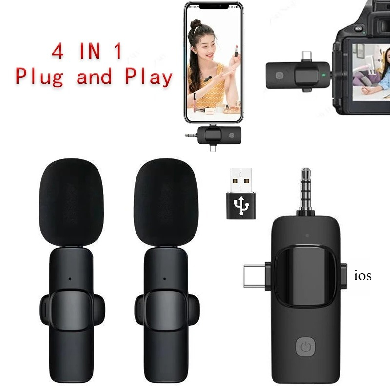 무선 라발리에 마이크 타입-C 스마트폰용 미니 마이크, - Wireless Mic For Smartphone Video Recording 리뷰 및 가격