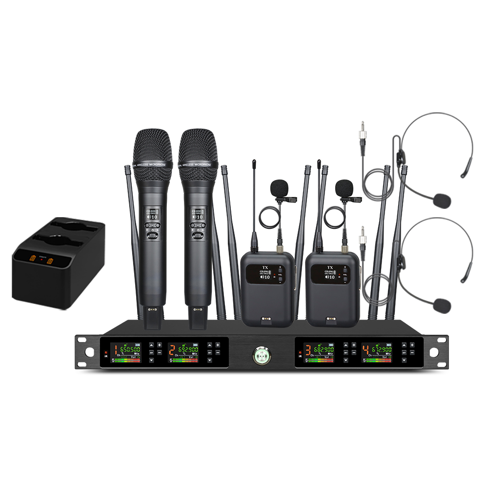 자동 스캔 UHF 무선 마이크 시스템 J168 트루 다 - Dual Channel Wireless Lapel Mic System 리뷰 및 가격