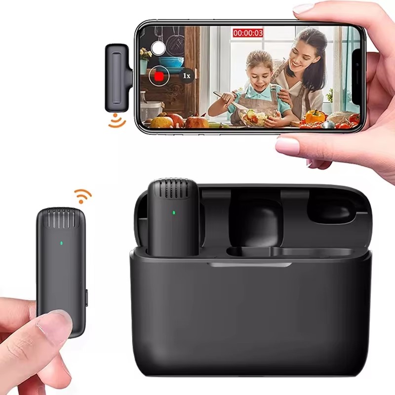 VBNBV 미니 무선 라 발리에 마이크 오디오 비디오  - Wireless Mic For Smartphone Video Recording 리뷰 및 가격
