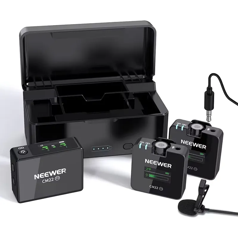 니워 2팩 무선 라발리에 마이크 충전 케이스 포함 클립 - Charging Case For Wireless Microphones 리뷰 및 가격