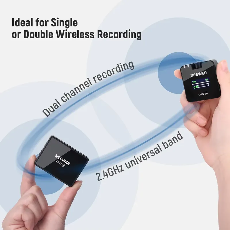 니워 2팩 무선 라발리에 마이크 충전 케이스 포함 클립 - Charging Case For Wireless Microphones 리뷰 및 가격