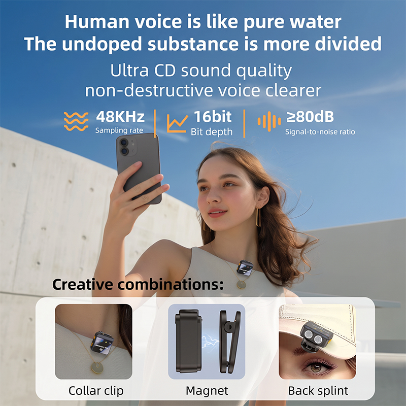 아이폰, 안드로이드, 유튜브, 팟캐스트, 블로그 촬영용 - Wireless Podcast Microphone Dual Mic 리뷰 및 가격