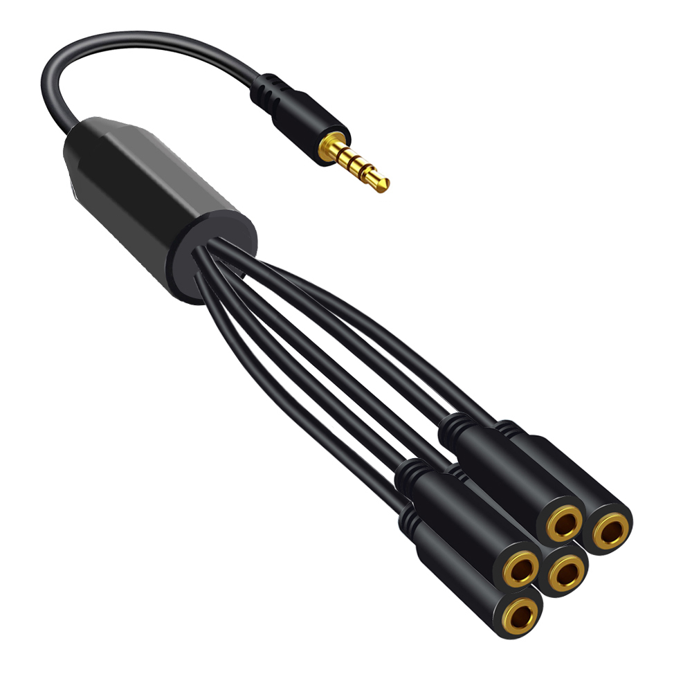 1/8 TRRS 스테레오 헤드폰 스플리터 케이블, TR - 3.5Mm Trs To Trrs Adapter Audio Cable 리뷰 및 가격