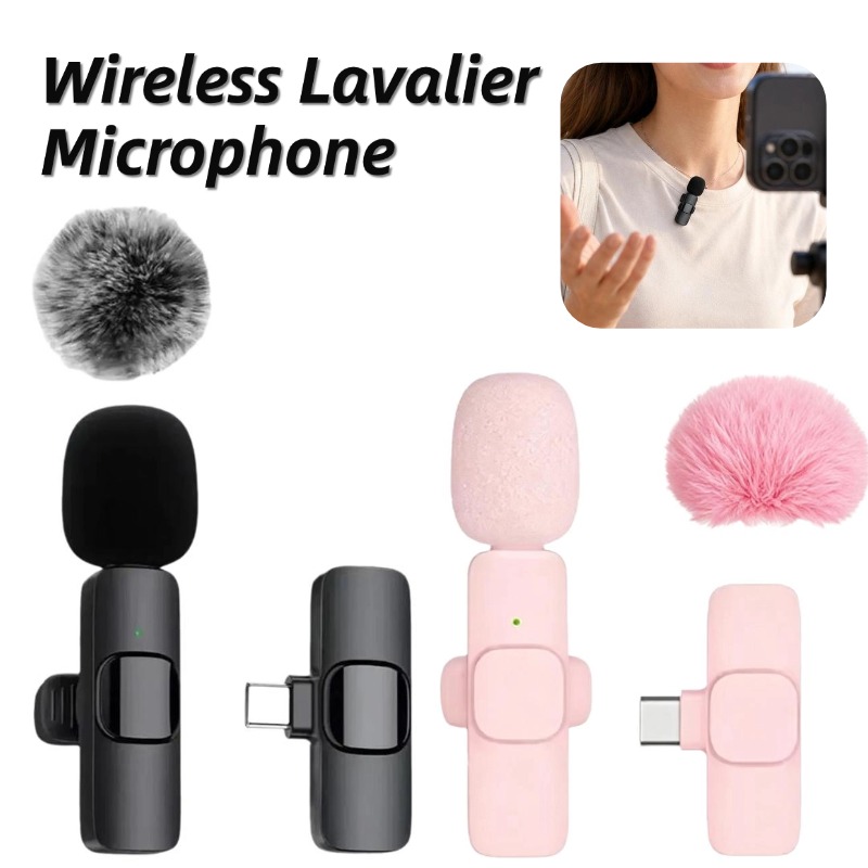듀얼 무선 라발리에 마이크, 노이즈 캔슬링 기능, 플러 - Wireless Lavalier Microphone Type C Lightning 리뷰 및 가격