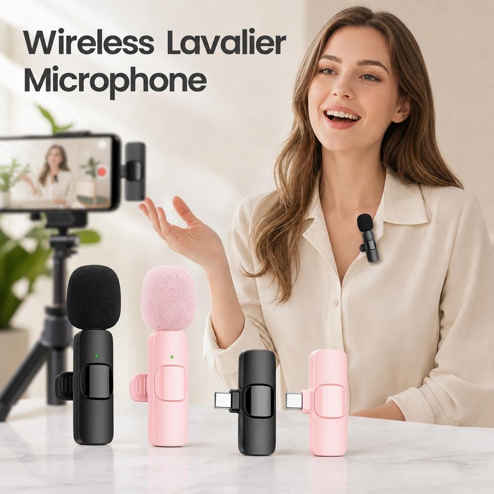 듀얼 무선 라발리에 마이크, 노이즈 캔슬링 기능, 플러 - Wireless Lavalier Microphone Type C Lightning 리뷰 및 가격