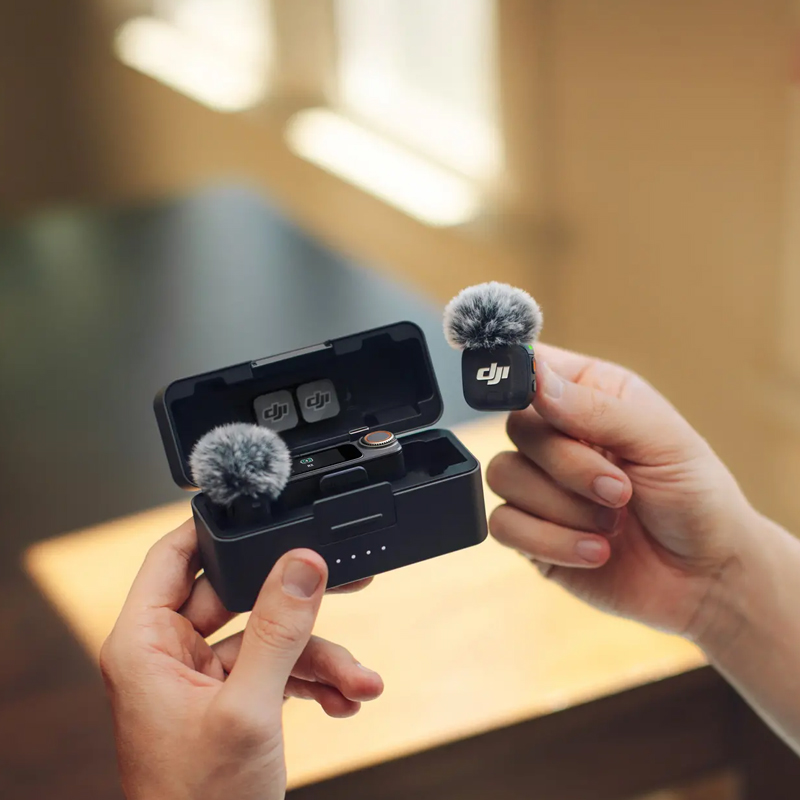 DJI Mic 3 (송신기 2개 + 수신기 1개 + 충 - Charging Case For Wireless Microphones 리뷰 및 가격