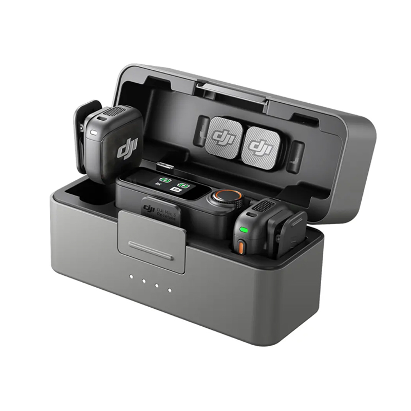 DJI Mic 3 (송신기 2개 + 수신기 1개 + 충 - Charging Case For Wireless Microphones 리뷰 및 가격