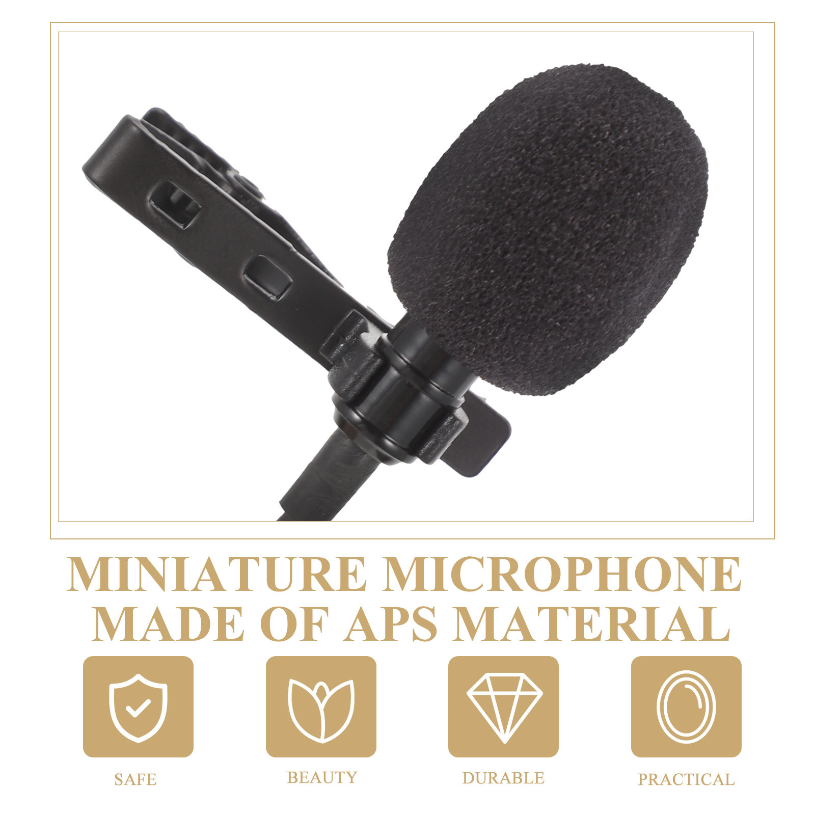 2개입, 3.5mm 단자, 고감도 녹음용 핀 마이크,  - Wireless Mic For Smartphone Video Recording 리뷰 및 가격