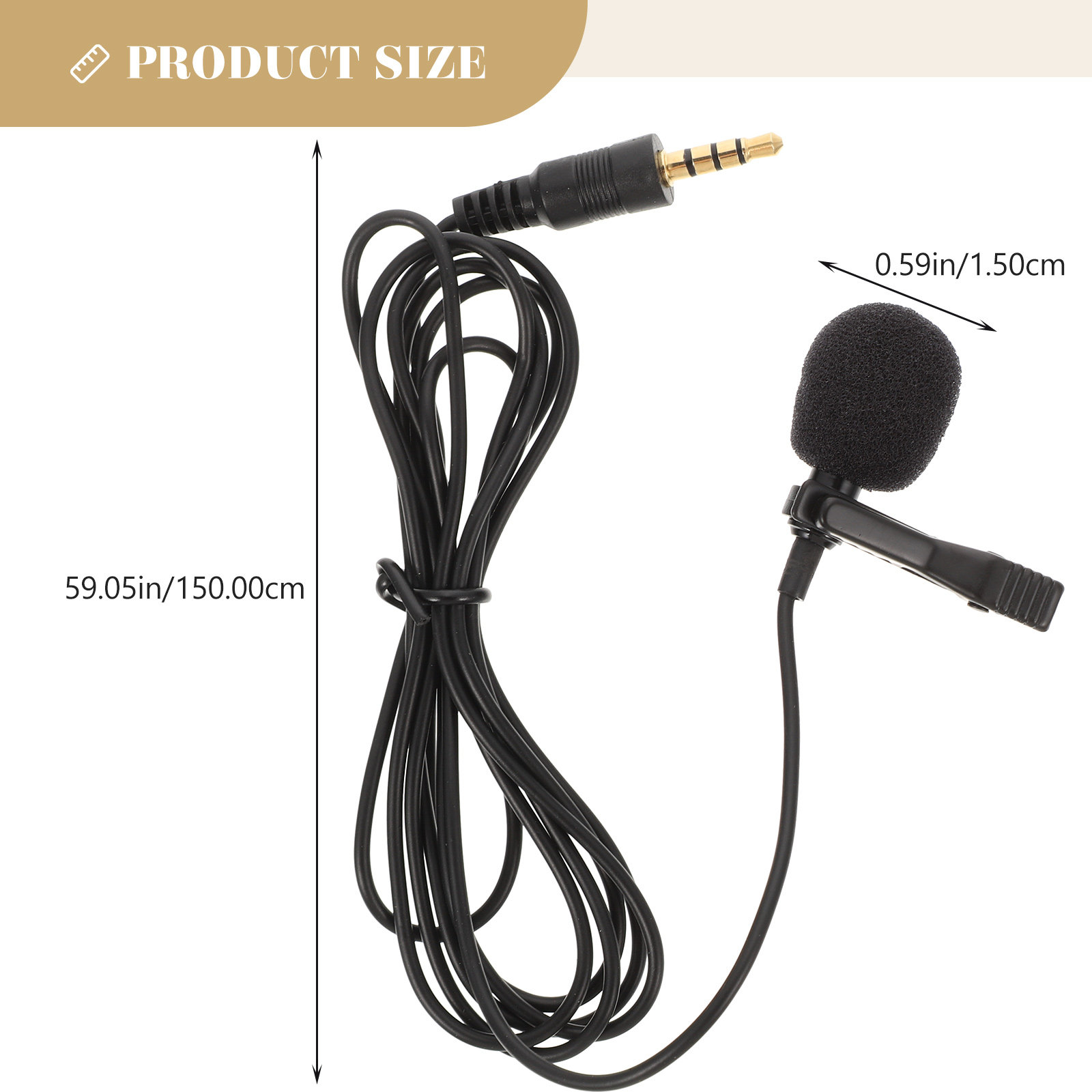 2개입, 3.5mm 단자, 고감도 녹음용 핀 마이크,  - Wireless Mic For Smartphone Video Recording 리뷰 및 가격