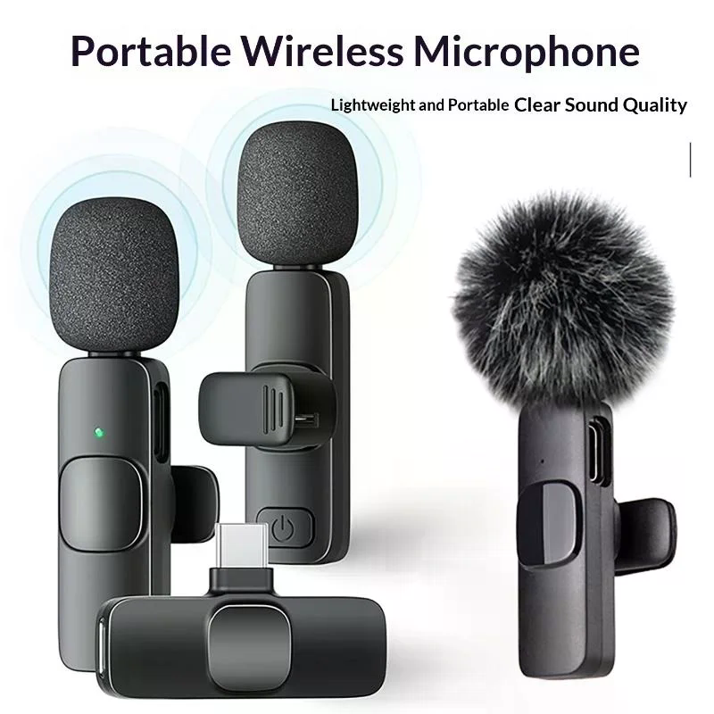 Type-C 스마트폰용 미니 무선 클립 마이크, 브이로 - Wireless Mic For Smartphone Video Recording 리뷰 및 가격