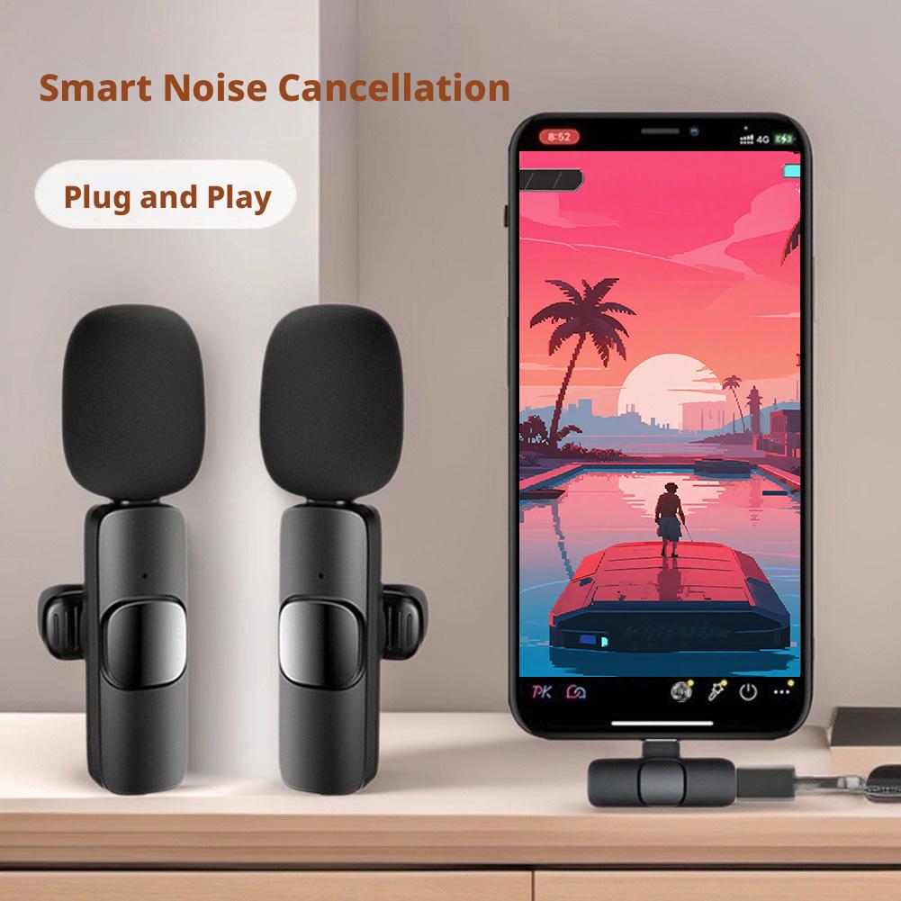 스마트폰용 무선 핀 마이크, 인터뷰, 비디오, 팟캐스트 - Wireless Mic For Smartphone Video Recording 리뷰 및 가격