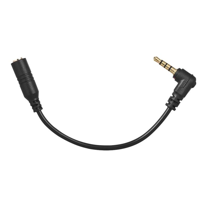 3.5mm 3극 TRS 암-4극 TRRS 수 90도 직 - 3.5Mm Trs To Trrs Adapter Audio Cable 리뷰 및 가격