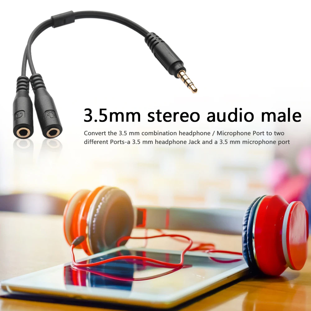 오디오 스튜디오 어댑터 케이블 1 TRRS-2 TRS  - 3.5Mm Trs To Trrs Adapter Audio Cable 리뷰 및 가격