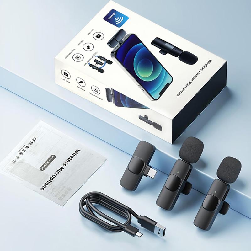 인기 상품: Type-C 스마트폰용 미니 무선 클립 마 - Wireless Mic For Smartphone Video Recording 리뷰 및 가격