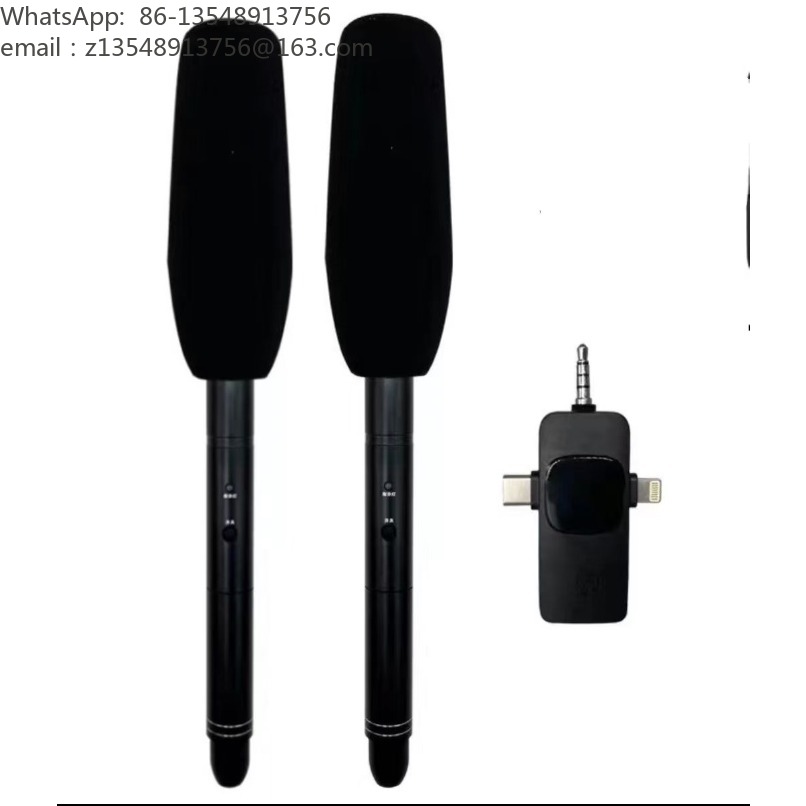 무선 핸드헬드 인터뷰 마이크 노이즈 캔슬링 녹음 마이크 - Wireless Mic For Smartphone Video Recording 리뷰 및 가격