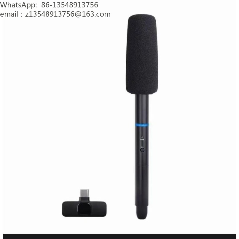 무선 핸드헬드 인터뷰 마이크 노이즈 캔슬링 녹음 마이크 - Wireless Mic For Smartphone Video Recording 리뷰 및 가격