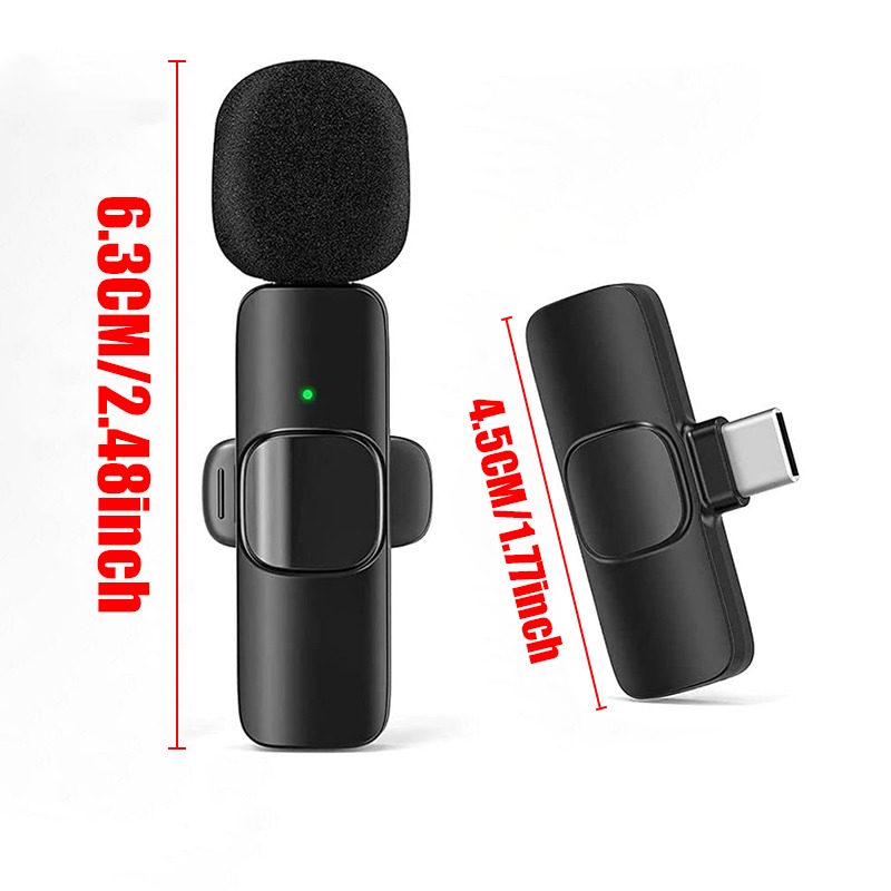 Type-C 스마트폰용 무선 라발리에 마이크, 블로그  - Wireless Mic For Smartphone Video Recording 리뷰 및 가격