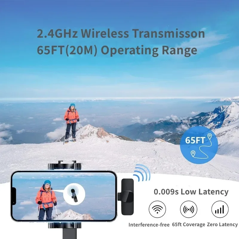 Type-C 스마트폰용 무선 라발리에 마이크, 블로그  - Wireless Mic For Smartphone Video Recording 리뷰 및 가격