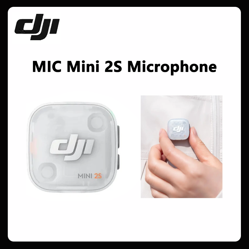 오리지널 DJI 마이크 미니 2S 무선 마이크 클립온  - Magnetic Lavalier Microphone Clip On 리뷰 및 가격
