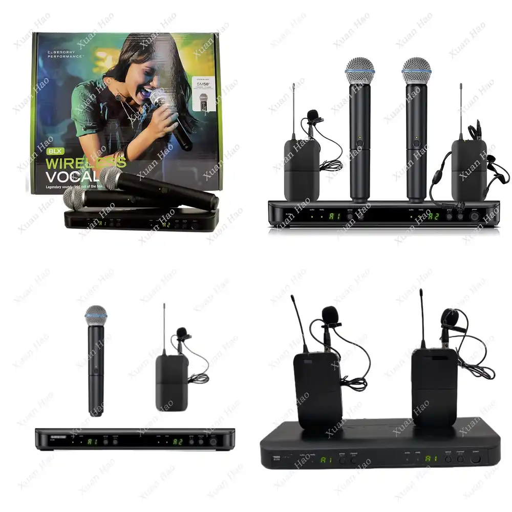 BLX288/SIM58a 듀얼 보컬 무선 시스템 (두  - Wireless Podcast Microphone Dual Mic 리뷰 및 가격