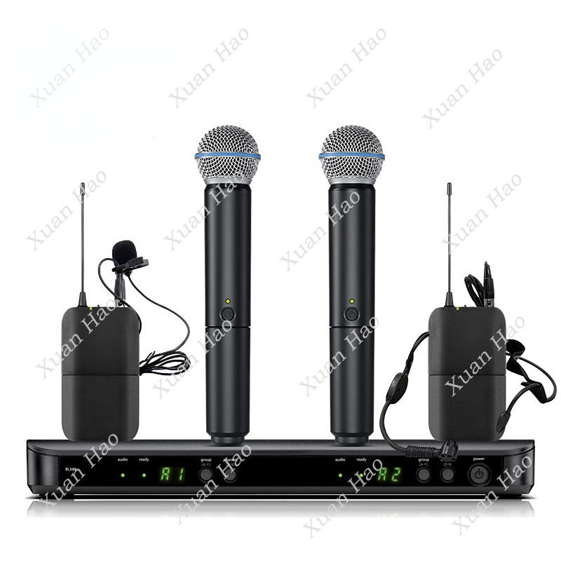 BLX288/SIM58a 듀얼 보컬 무선 시스템 (두  - Wireless Podcast Microphone Dual Mic 리뷰 및 가격