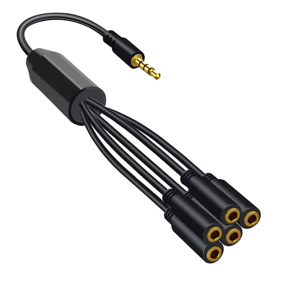 3.5mm 헤드폰 분배기, 1/8 TRS/TRRS 남- - 3.5Mm Trs To Trrs Adapter Audio Cable 리뷰 및 가격