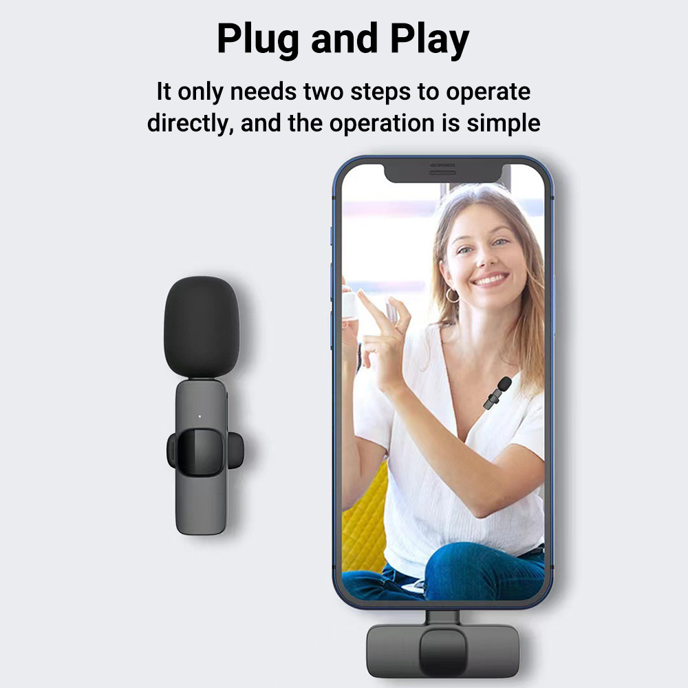 타입-C 스마트폰용 무선 라발리에 마이크, 브이로그,  - Wireless Mic For Smartphone Video Recording 리뷰 및 가격