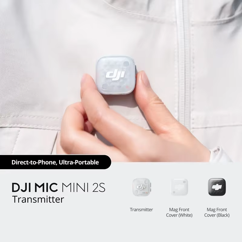 정품 DJI Mic Mini 2S 무선 마이크 클립형  - Magnetic Lavalier Microphone Clip On 리뷰 및 가격