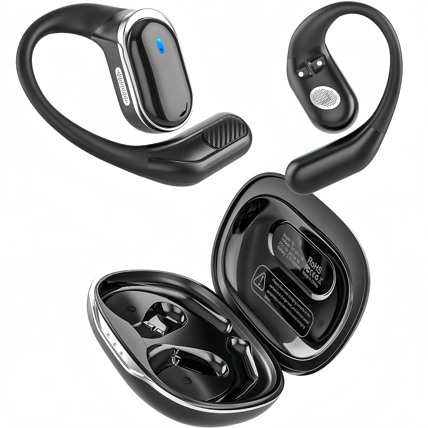 블루투스 이어폰 무선 헤드폰(마이크 포함) 공기 전도  - Wireless Lavalier Microphone Type C Lightning 리뷰 및 가격